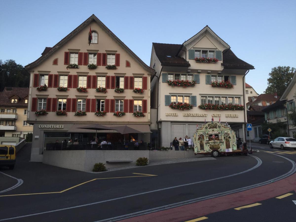 Cafe-Conditorei Hotel Huber Lichtensteig Exteriér fotografie